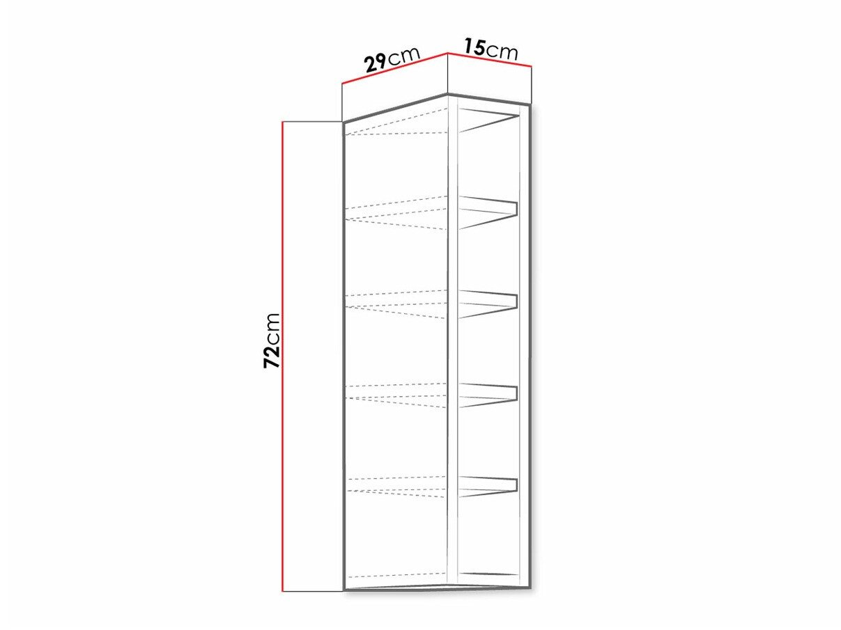 Étagère murale Retro Grey 141