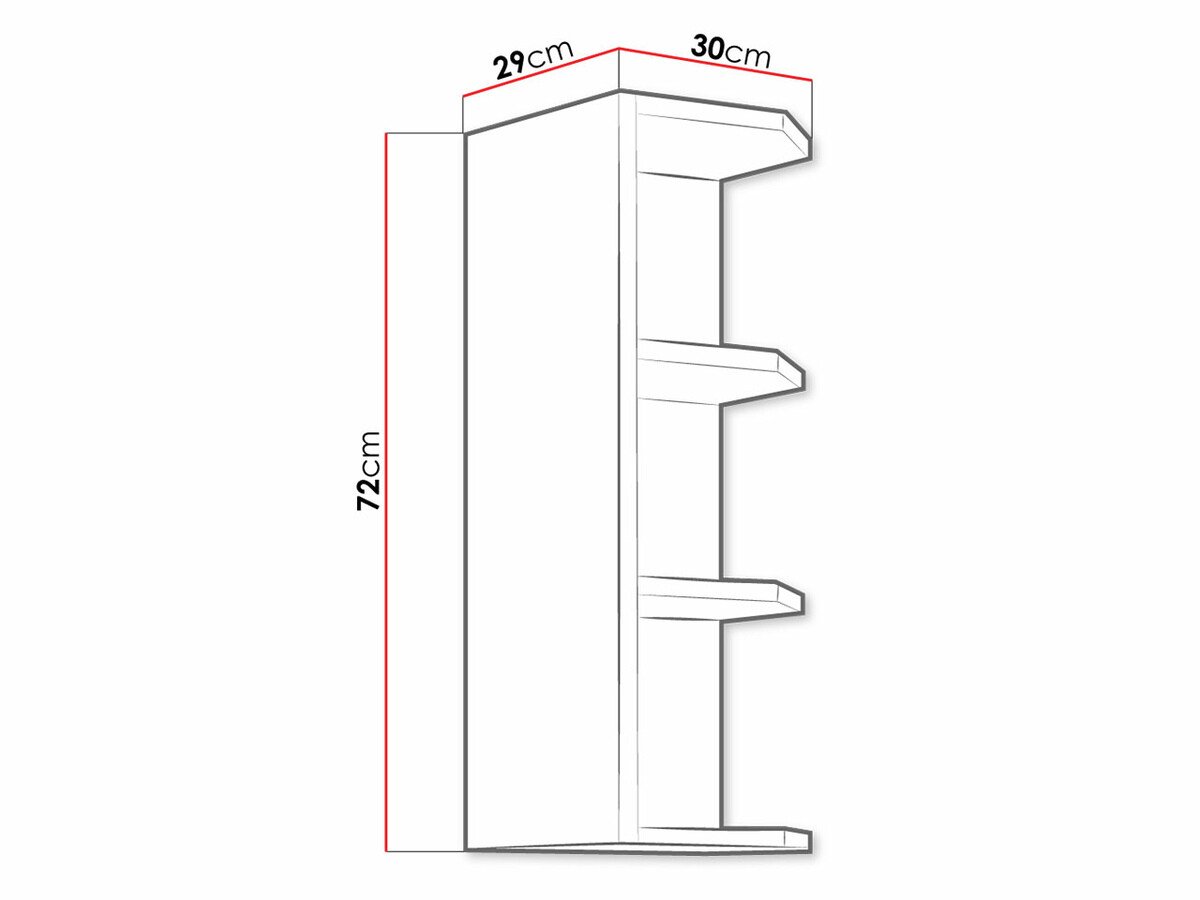 Étagère murale Retro Grey 143