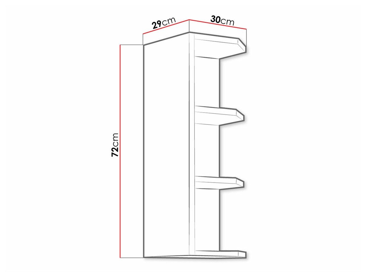 Étagère murale Retro White 143