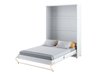 Lit escamotable Concept Pro Lenart III (Blanc + Blanc brillant)