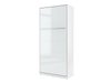 Lit escamotable Concept Pro Lenart III (Blanc + Blanc brillant)