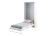 Lit escamotable Concept Pro Lenart III (Blanc + Blanc brillant)