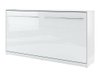 Lit escamotable Concept Pro Lenart IV (Blanc + Blanc brillant)