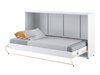 Lit escamotable Concept Pro Lenart IV (Blanc + Blanc brillant)
