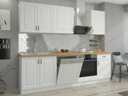 Cuisine complète modulaire Retro White 150