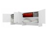 Buffet Concept Pro Lenart I (Blanc + Blanc brillant)