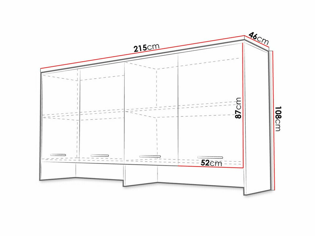 Buffet Concept Pro Lenart Levfere 114 (Gris)