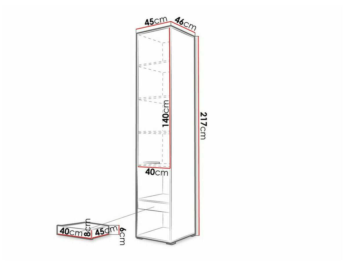 Ensemble de meubles Concept Pro Lenart Levfere 133