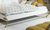 Lit escamotable Concept Pro Lenart IV (Blanc + Blanc brillant)