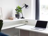 Bureau d'angle Concept Pro Lenart (Blanc)