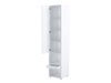 Ensemble de meubles Concept Pro Lenart VI (Blanc + Gris)