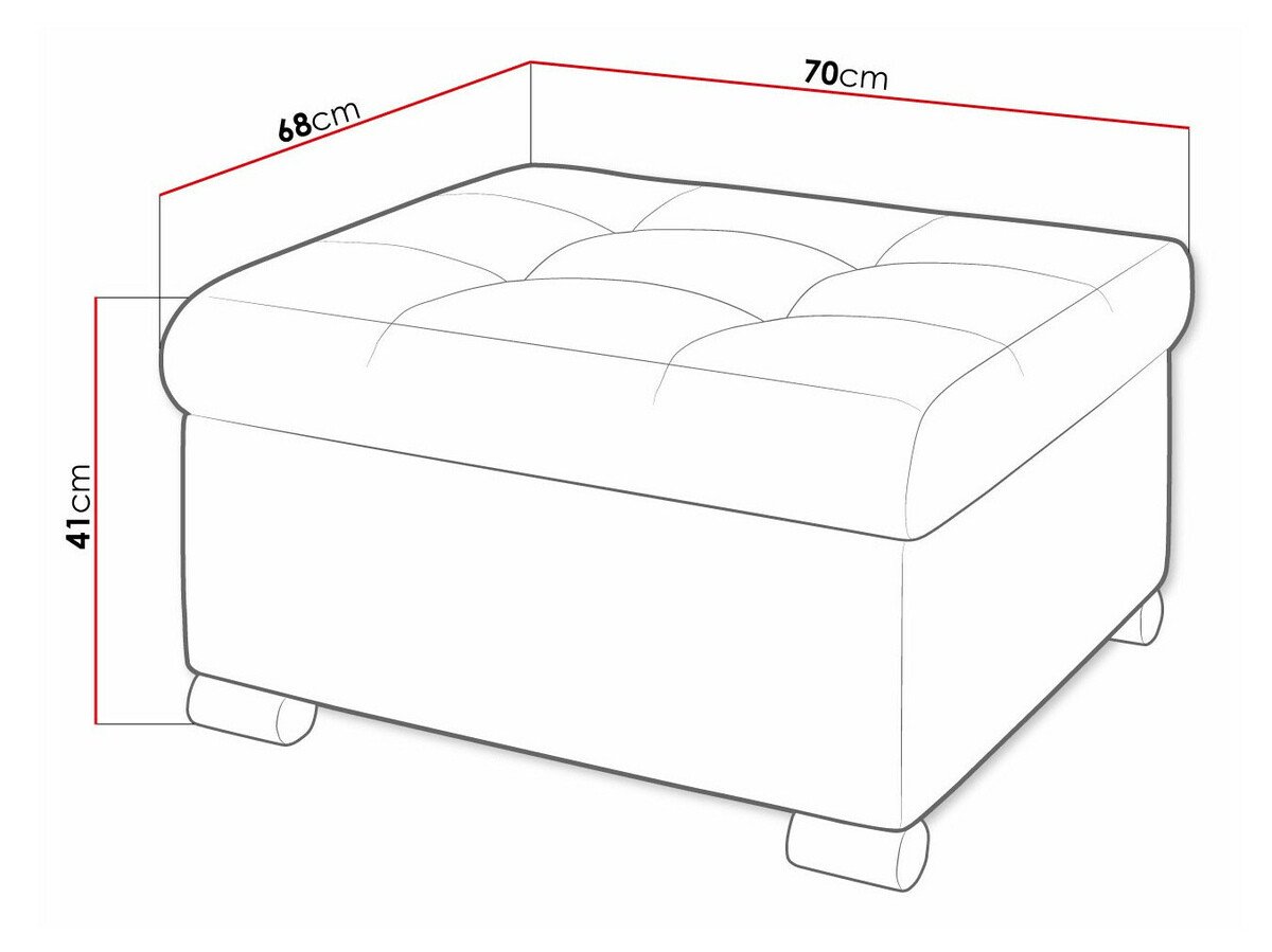 Pouf Comfivo Gemma (Uttario Velvet 2960)