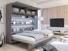 Armoire murale Concept Pro Lenart (Gris)
