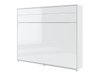 Lit escamotable Concept Pro Lenart V (Blanc brillant)