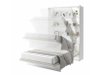 Lit escamotable Concept Pro Lenart (Blanc + Blanc brillant)