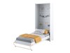 Ensemble de meubles Concept Pro Lenart XI (Blanc brillant + Blanc)