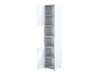 Ensemble de meubles Concept Pro Lenart XI (Blanc brillant + Blanc)