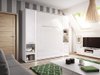 Ensemble de meubles Concept Pro Lenart XI (Blanc brillant + Blanc)