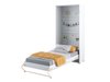 Ensemble de meubles Concept Pro Lenart XI (Blanc brillant + Blanc)