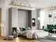 Ensemble de meubles Concept Pro Lenart XI (Gris)