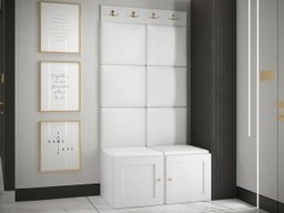 Meuble d'entrée Hartford 375 (Blanc)