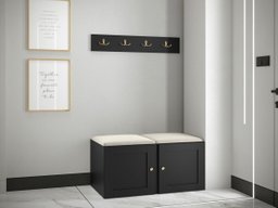 Meuble d'entrée Hartford 376 (Noir)