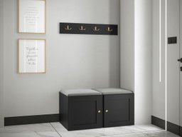 Meuble d'entrée Hartford 376 (Noir)