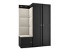 Meuble d'entrée Hartford 379 (Noir)