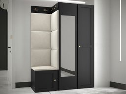 Meuble d'entrée Hartford 380 (Noir)