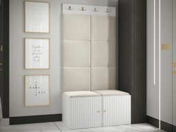 Meuble d'entrée Hartford 383 (Blanc)