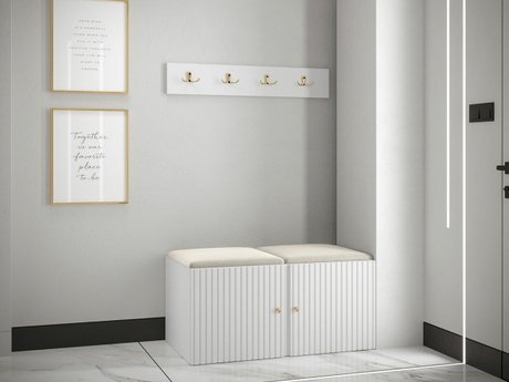 Meuble d'entrée Hartford 384 (Blanc)