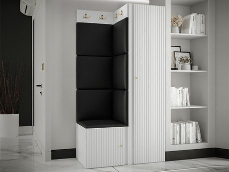 Meuble d'entrée Hartford 390 (Faux cuir Soft 011)