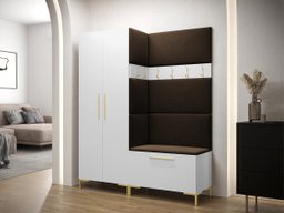 Meuble d'entrée Tivsoa 100 (Blanc)