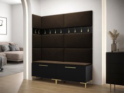 Meuble d'entrée Tivsoa 104 (Noir)