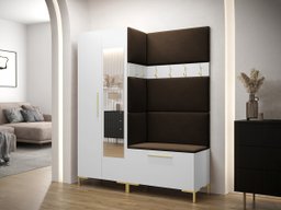 Meuble d'entrée Tivsoa 107 (Blanc)