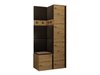 Meuble d'entrée Pinis XXIV (Chêne Artisan + Noir)