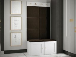 Meuble d'entrée Hartford 375 (Blanc)