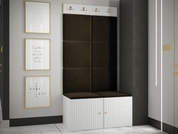 Meuble d'entrée Hartford 383 (Blanc)