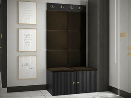 Meuble d'entrée Hartford 383 (Noir)