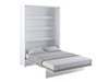 Lit escamotable Concept Pro Lenart (Blanc + Blanc brillant)