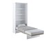 Lit escamotable Concept Pro Lenart (Blanc + Blanc brillant)