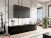 Meuble TV Tivdalu 103 (Noir + Noir brillant)