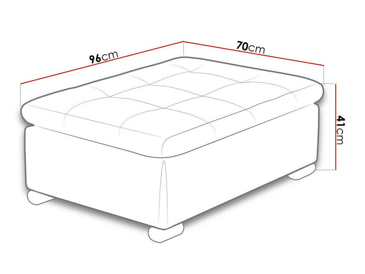 Ensemble de canapés Comfivo Gemma II (Soft 017 + Lawa 05)