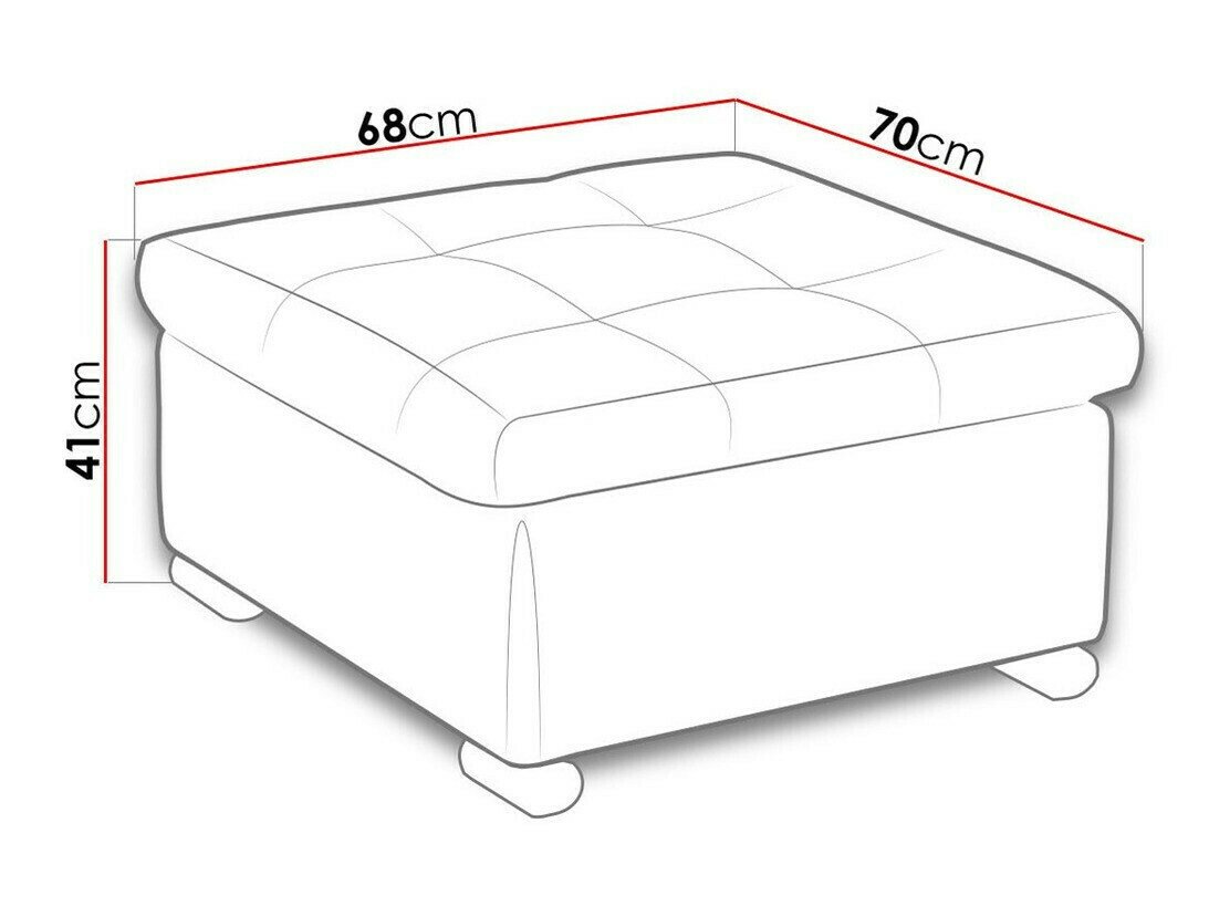 Ensemble de canapés Comfivo Gemma (Soft 020 + Majorka 03)