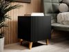 Table de chevet Levmari 107 (Noir + Doré) (2pcs.)