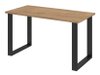 Table Tucson 136 (Chêne lancelot + Noir)