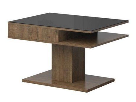 Table basse Boston 208 (April chêne + Noir)