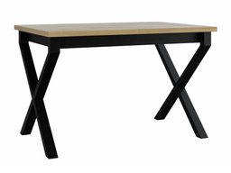 Table Victorville 300 (Sonoma chêne + Noir)