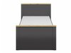 Lit Sordoro 132 (Graphite + Chêne Artisan)
