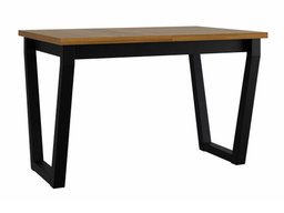 Table Victorville 301 (Noir + Grandson chêne)